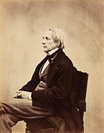 JAMES MUDD (1821-1906) Portrait of Alfred, Lord Tennyson.